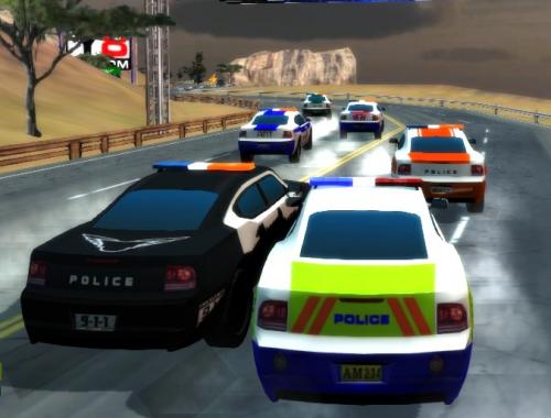 Полицейская гонка (Highway Patrol Showdown)
