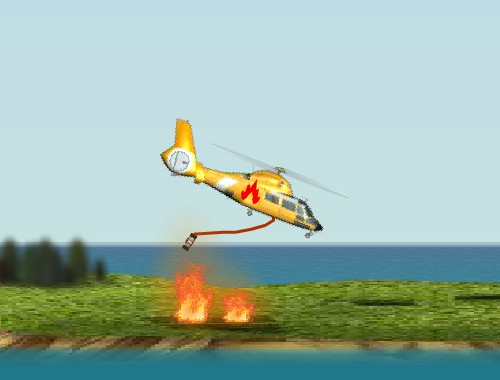   (Fire Helicopter)